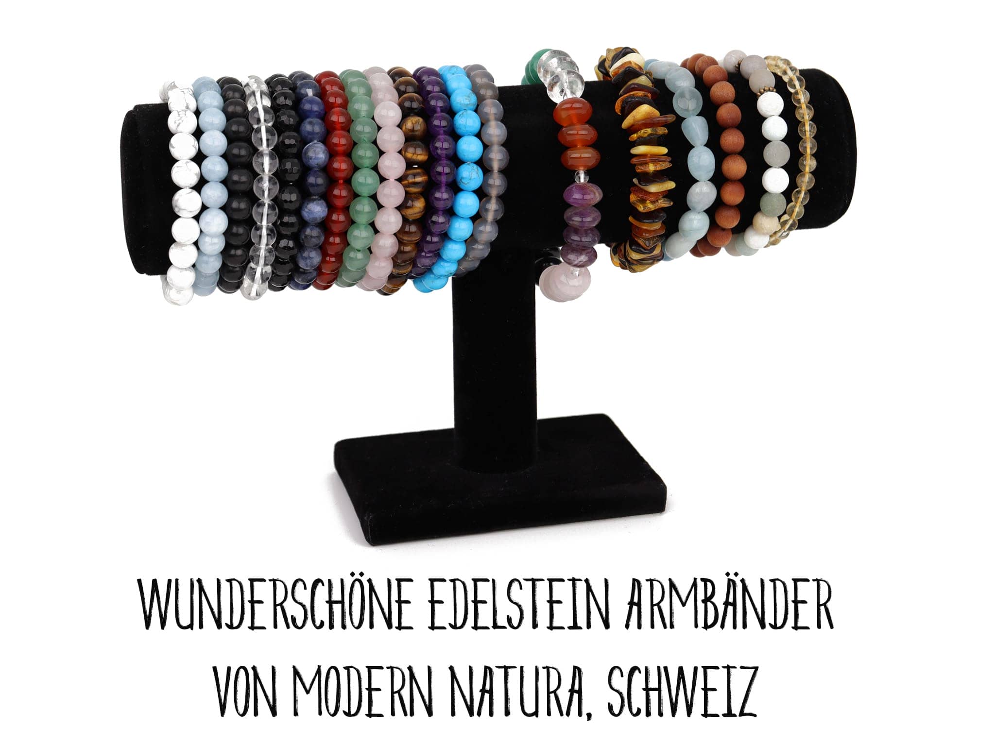 Edelstein Armbänder von Modern Natura Schweiz