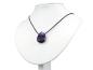 Preview: Amethyst Edelstein / Heilstein + 1m Lederhalsband