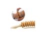 Preview: Original Holz Massage Rolle - Therapie Rolle / Massagegerät - 39cm - Für private und professionelle Verwendung