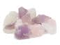 Preview: Wassersteine / Dekosteine Grundmischung mit Amethyst + Bergkristall + Rosenquarz (ca. 0,5 kg)  100% Natursteine
