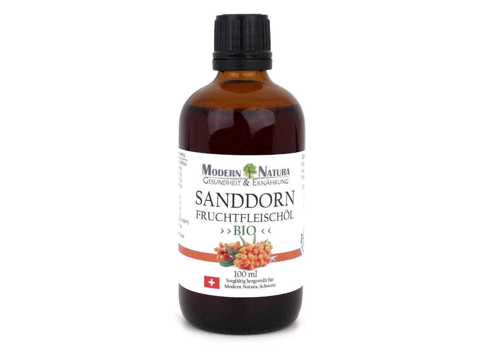 BIO Sanddorn Fruchtfleischöl - 100ml