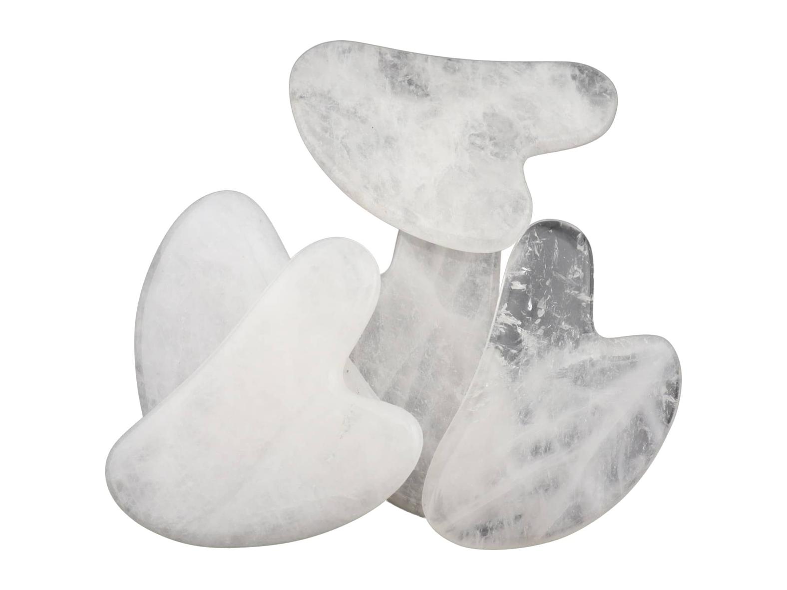 Gua Sha Massagestein Bergkristall