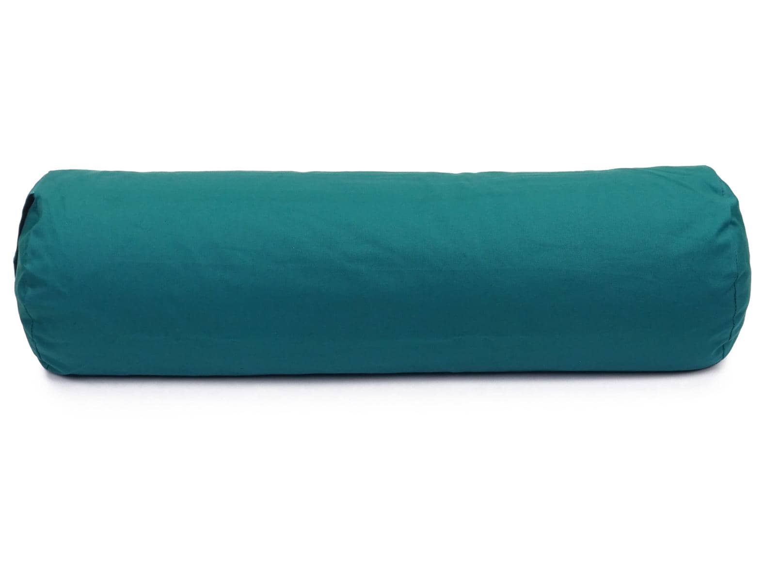 Yoga Bolster / Rolle "Waldlichtung" (70 x 20 cm Gross, Rund) - Yoga Kissen / Meditationskissen (Schweizer BIO Dinkelspelz)