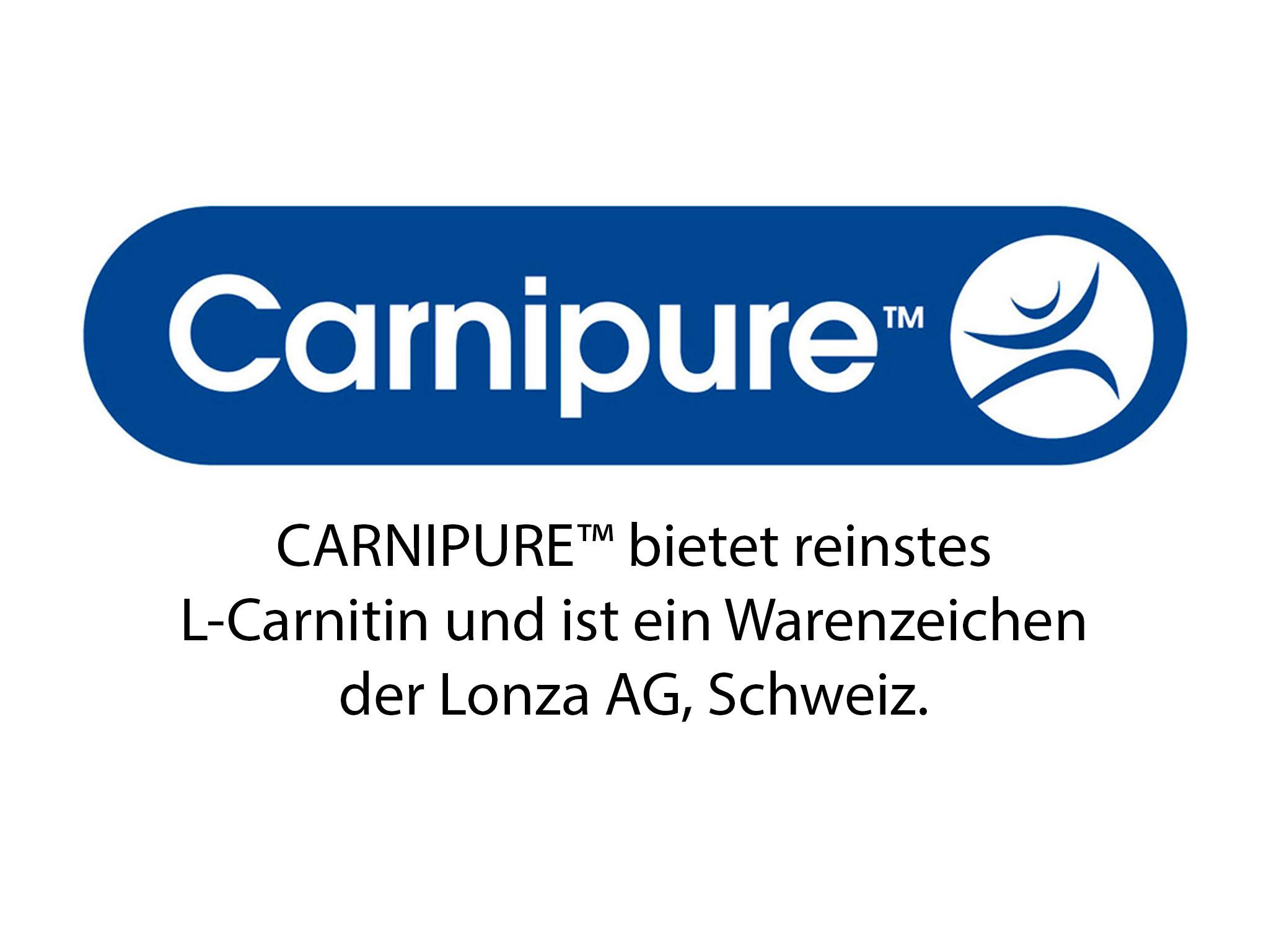 CARNIPURE™ bietet reinstes L-Carnitin und ist ein Warenzeichen der Lonza AG, Schweiz.