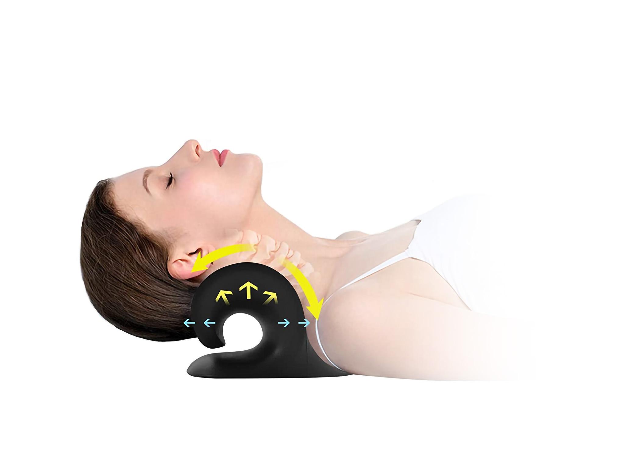 Nackenstrecker - Gegen Nackenschmerzen & Verspannungen - Für eine bessere Körperhaltung - Nacken Stretcher - Nackentrainer