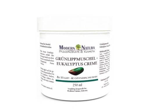 Grünlippmuschel + Eukalyptus Creme (250 ml)