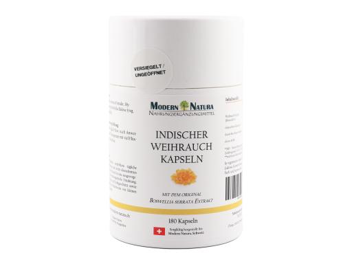 Indischer Weihrauch Kapseln - 90 Stück, Vegan & Glutenfrei - Mit 70% Boswelliasäure