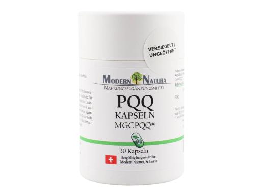PQQ -Pyrrolochinolinchinon 20 mg Kapseln (Dose mit 30 Kapseln) - Mit patentierten MGCPQQ®